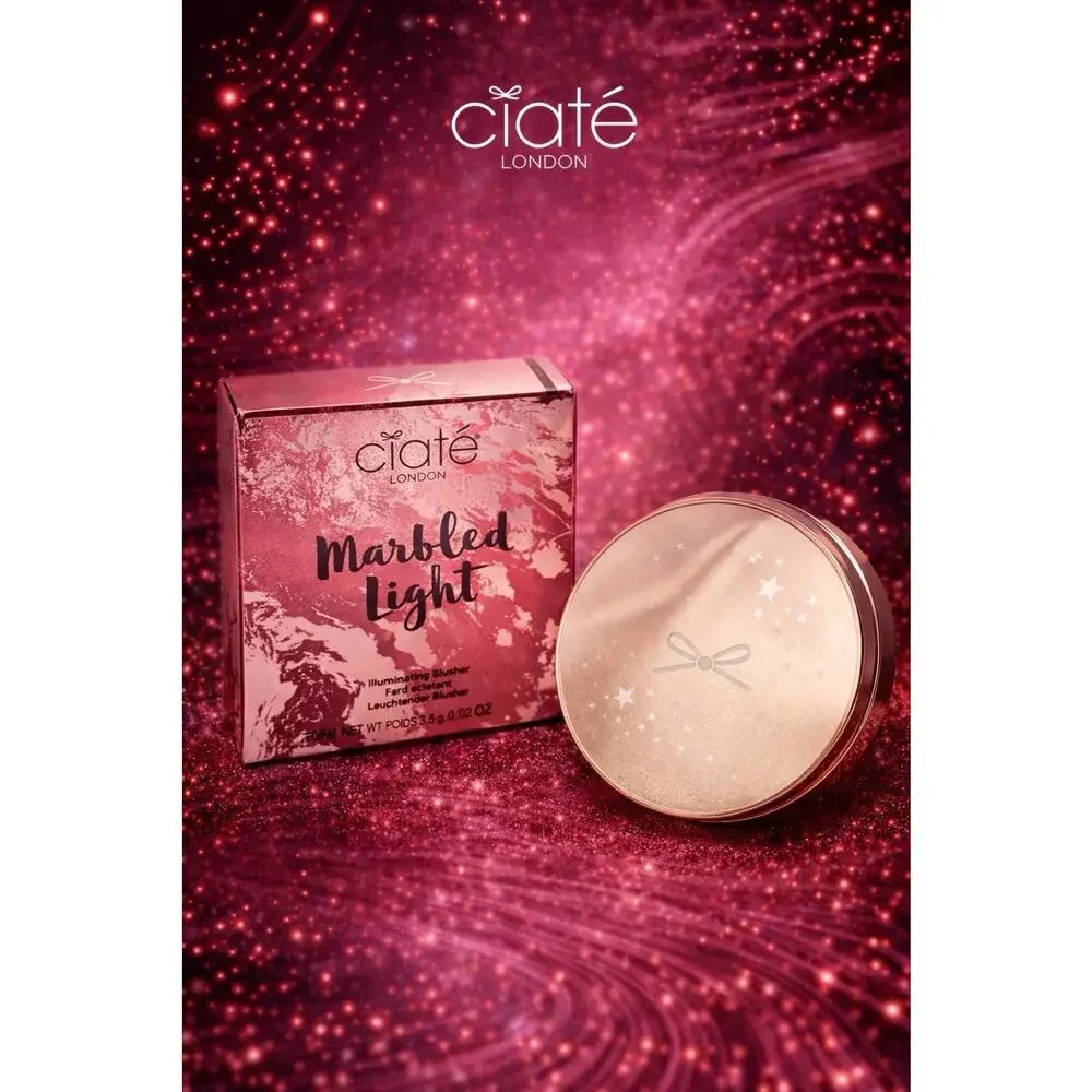 Ciaté London - Marbled Light - Illuminating Blusher - Shade: Dusk- 0.123 oz/3.5g